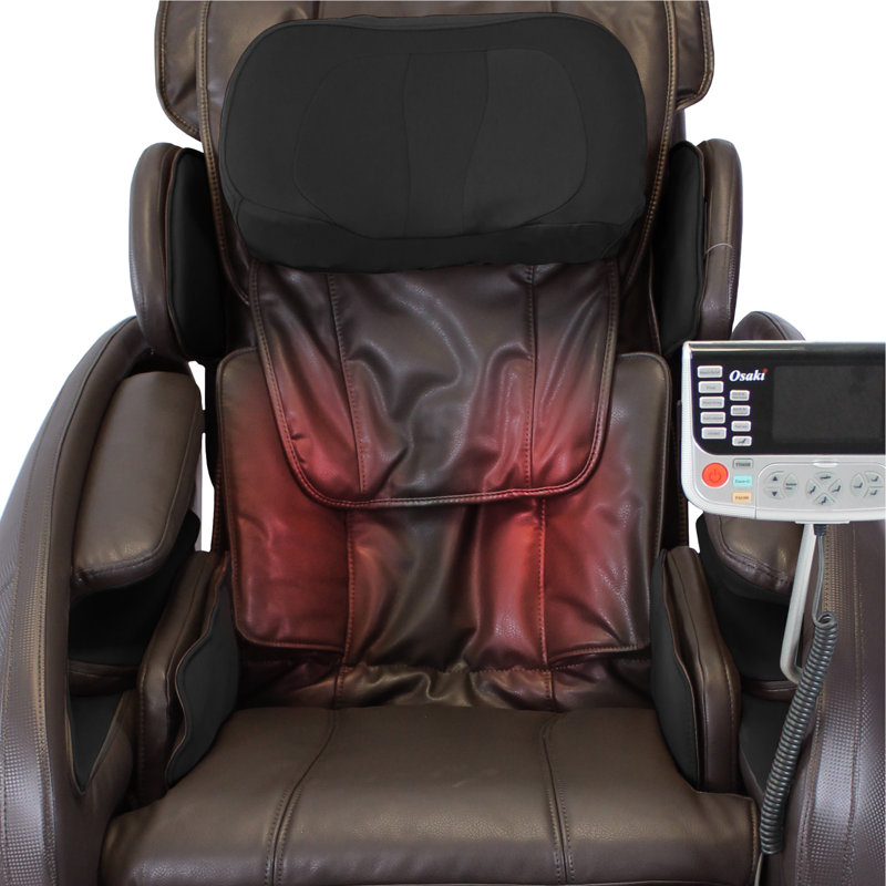 Fauteuil de massage OS 4000T, Similicuir brun