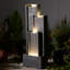 Hand Crafted Weather Resistant Floor Fountain with Light