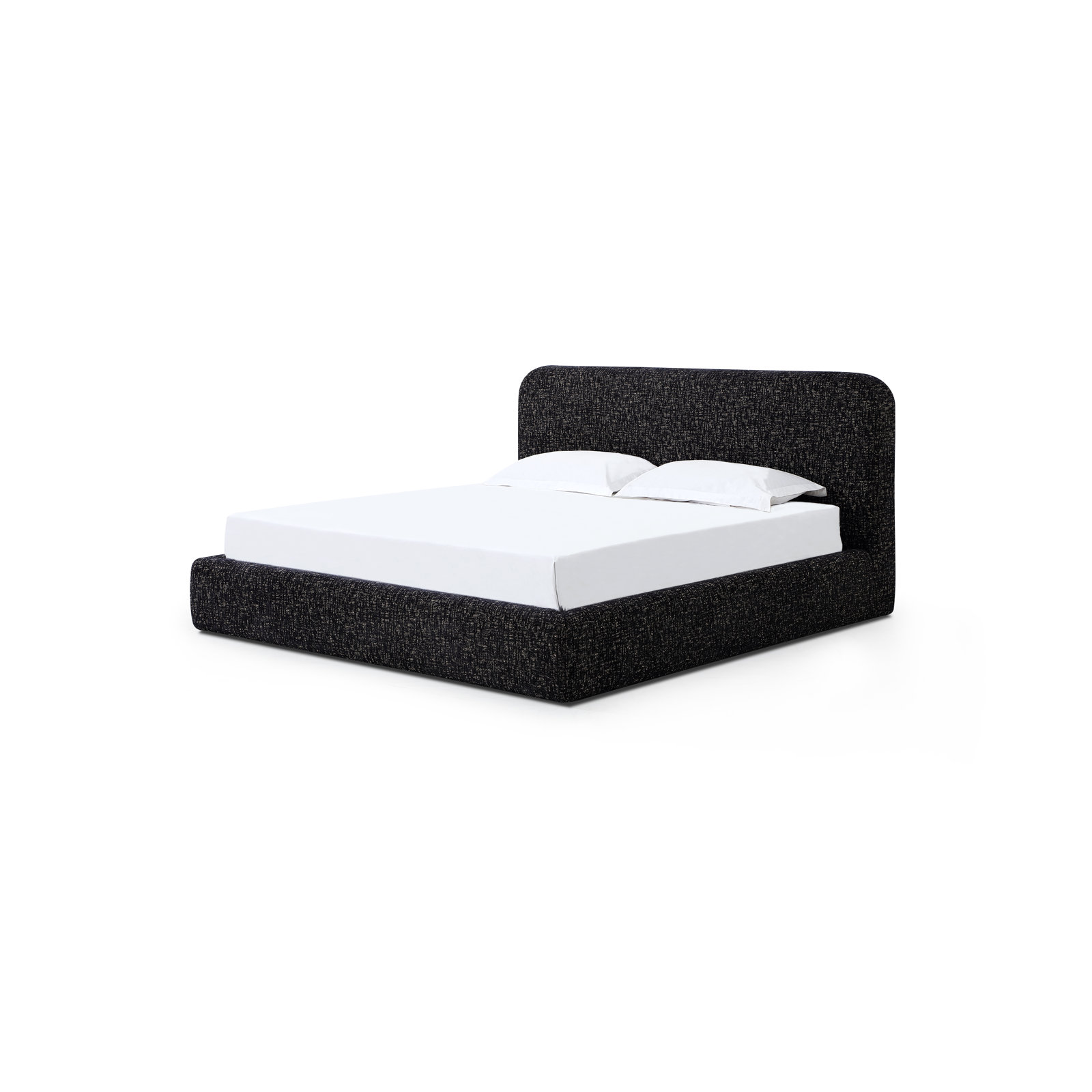 Nori Upholstered Platform Bed, Full / Double, Moonlight