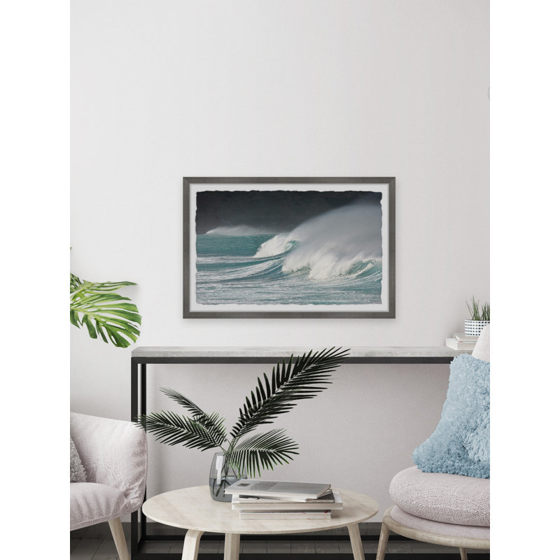 «Surfer's Dream Wave», reproduction encadrée, L 12 po x H 8 po