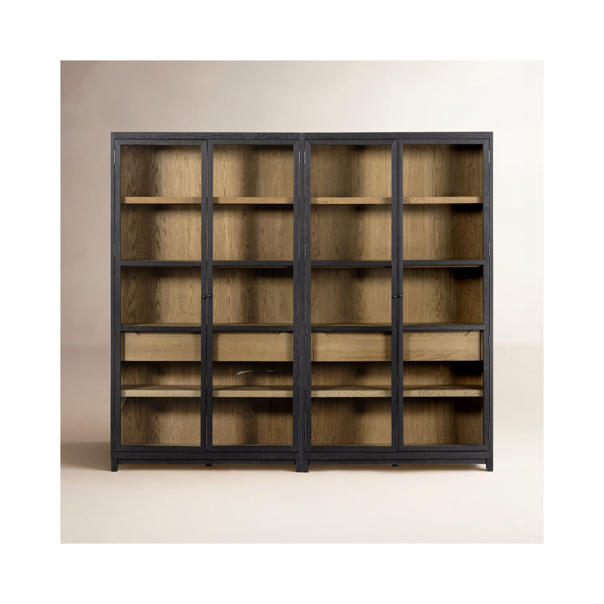 Sonata Dining Cabinet, Matte Black