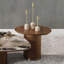 Table de bout, finition noyer
