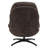 Hearl Swivel Lounge Chair With Ottoman-1319403118