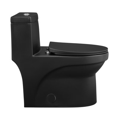 Toilette allongée une pièce à double chasse Virage 1,1 / 1,6 gpc Virage