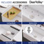 Deervalley 30" L X 20" W Single Basin Workstation Farmhouse Kitchen Sink With Sink Grid, Cutting Board And Dish-Drying Rack-101785130
