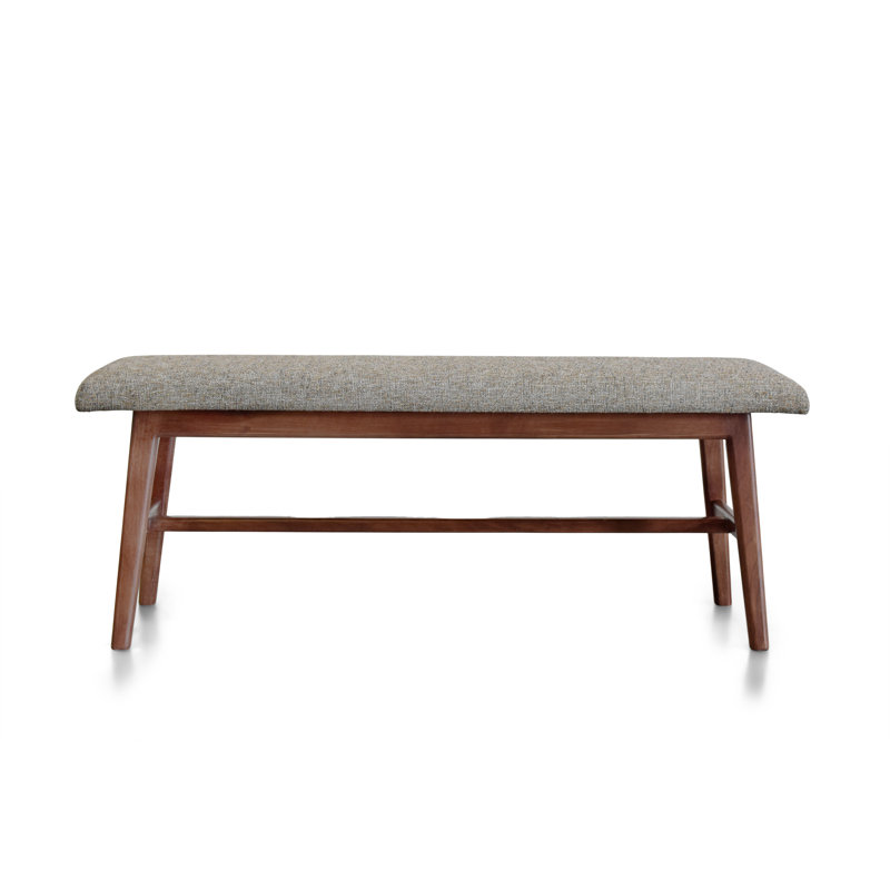 Solid Wood Bench, Beige