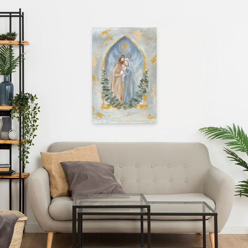 Sainte-Famille, paysage contemporain abstrait, art naturel, H 24 po x l 16 po