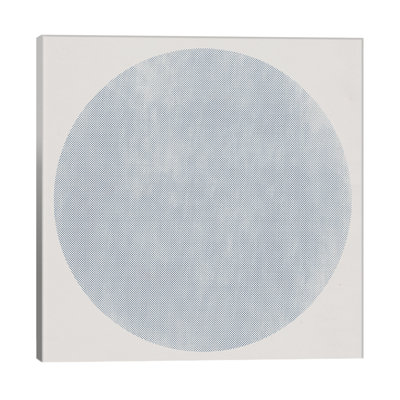 Modern Art- Circular Led Ll - Wrapped Canvas Print