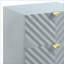 Table de chevet 2 tiroirs Gaines Gray
