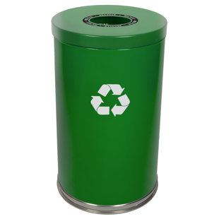 Bac de recyclage en métal