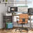 Black Rolling File Cart - 4 Storage Drawers, Hanging File Organizer With Wheels (Under Desk Filing Cabinet, Utility Craft Cart Printer Stand, Patent Pending)