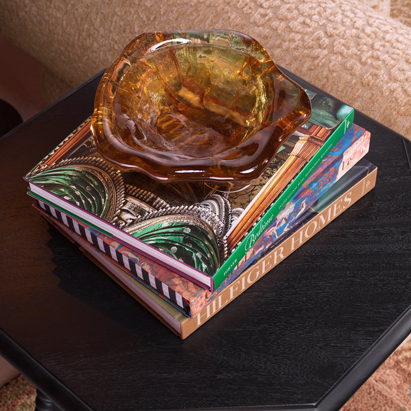 Bowl Courtier Amber Glass