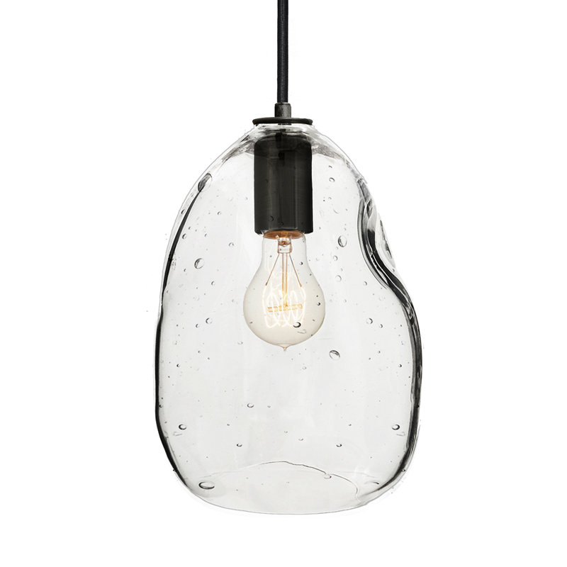 Bubble 1 - Light Pendant, Matte Black, LED Bulb