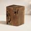 Duvall Teak Square Stool - Teak Root