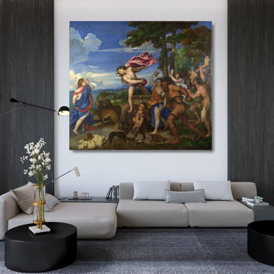 Art sur toile tendue Astoria Grand Titian Gallery: Bacchus and Ariadne 56917