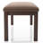 Candelaria Polyester Upholstered Bench
