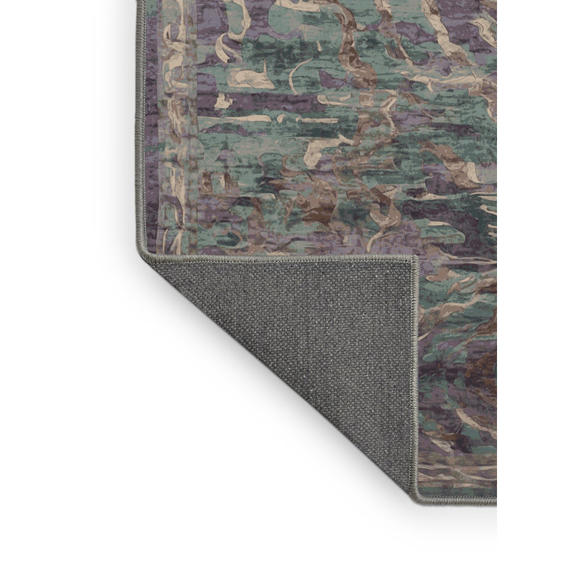 Silky Soft Plush Grey Area Rug, Rectangle 4' x 6'