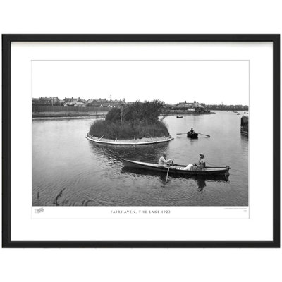 Fairhaven, The Lake 1923 - Single Picture Frame Print