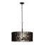 Luminaire suspendu 5 lumières Estela