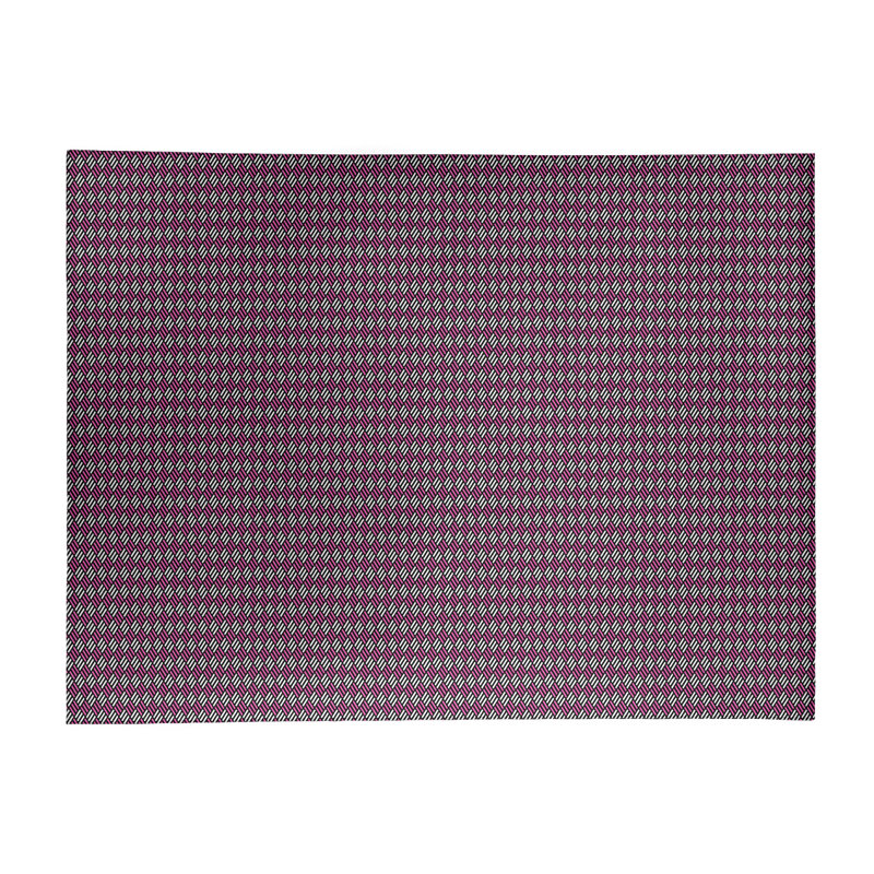 Tapis rouge à rayures classic, Rectangle 4 pi x 6 pi