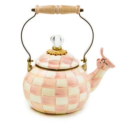 Sterling Check Whistling Tea Kettle
