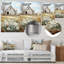 Farmhouse Quiet Retreat II - Décoration murale florale en métal-705858807
