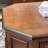 Solid Maple Coffee Table with High Wooden Legs-1187468255