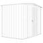 Globel 6 X 5 Apex Metal Shed-120901438