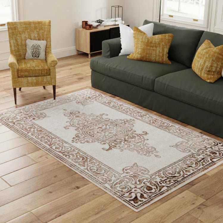 Knocknaboul Abstract Indoor Rug, Rectangle 9' x 12'
