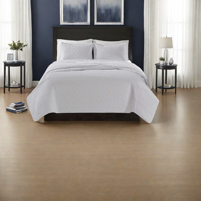 Comfortable Cotton Reversible Bedding Set, Classic Style For Home