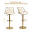 Bengiman Swivel Upholstered Velvet Adjustable Height Bar Stool-1578777032-1578777079