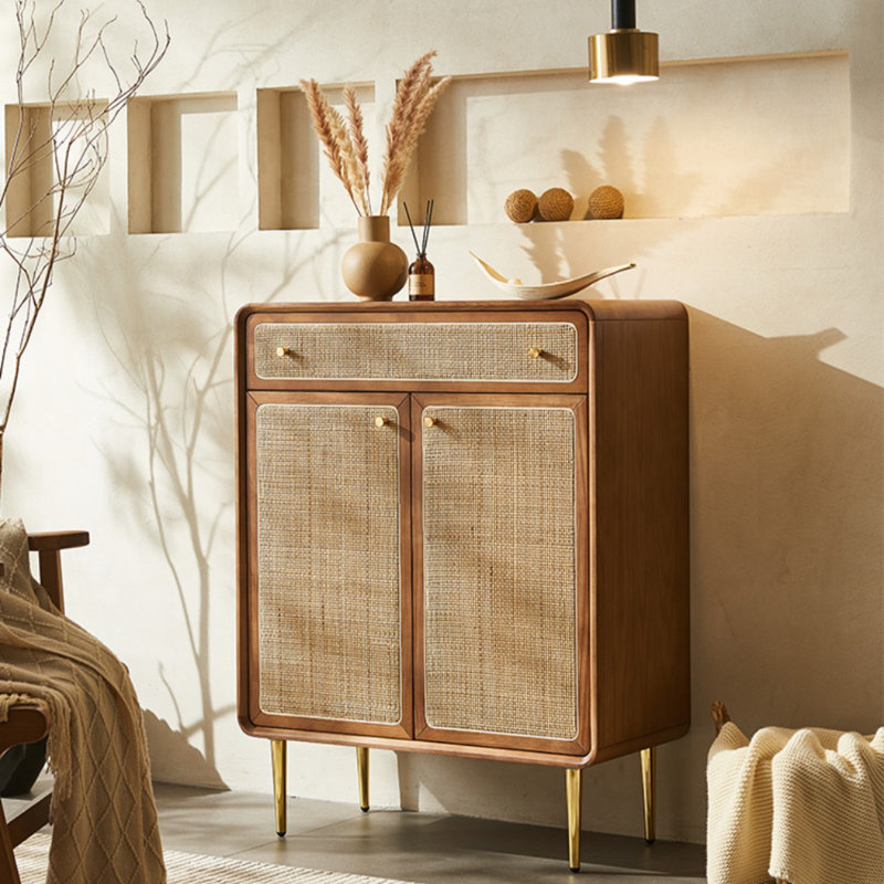 Solid Wood Accent Cabinet