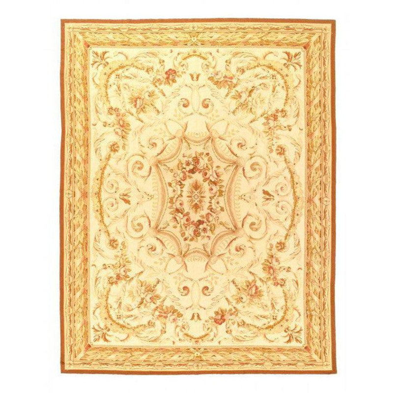 Oriental Area Rug in Beige