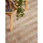 Harvest Rectangle Striped Jute / Sisal Hand Woven Area Rug-123497107