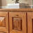 Retro Solid Wood Artistic Style Sideboard