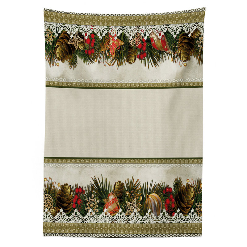 Christmas Tablecloth, 84" x 60"