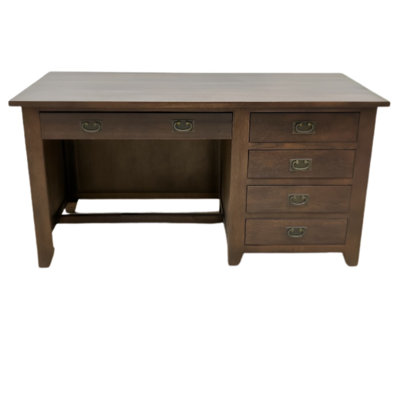 Eliseiu Solid Wood Library Desk
