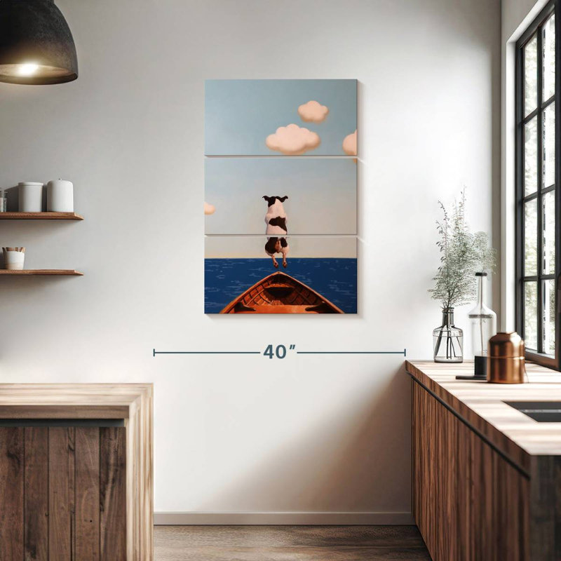 Brampt Overboard, 38" H x 24" W