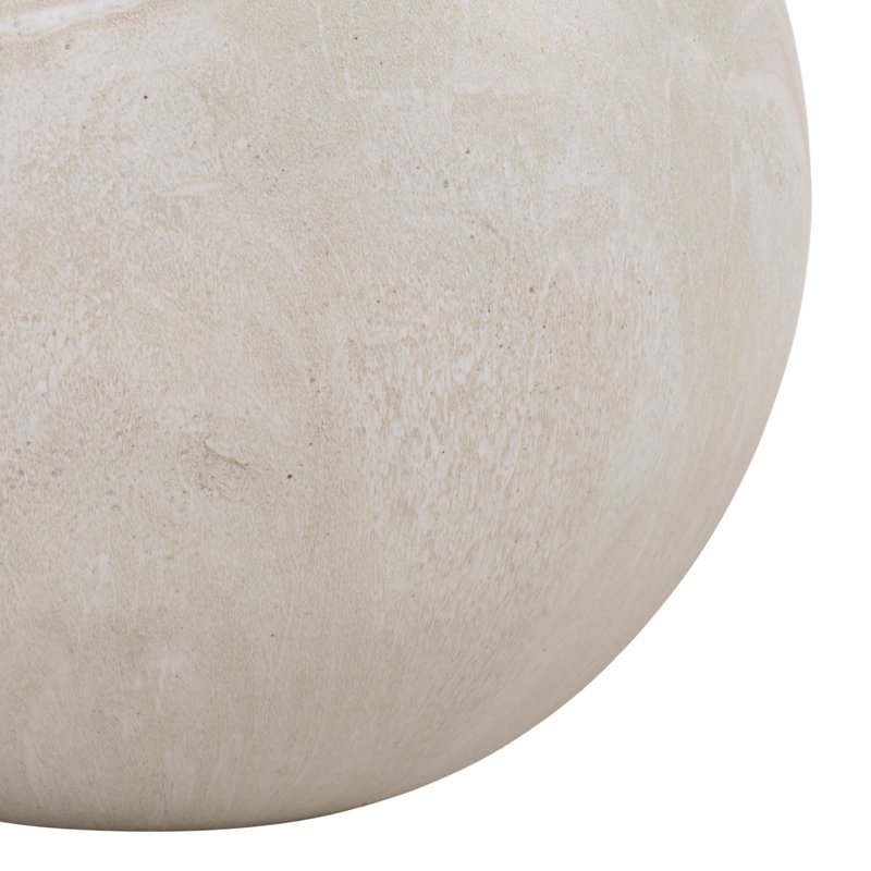 Aurielle 3 Ball Round Coffee Table, Smoke