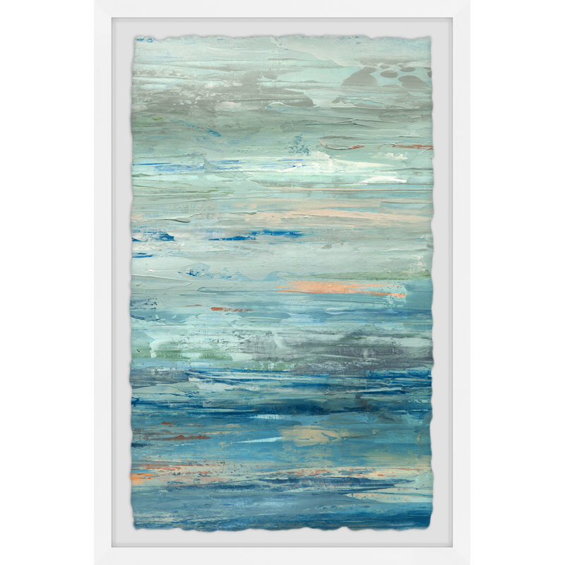 Vast Sea Triptych C, 16" H x 24" W