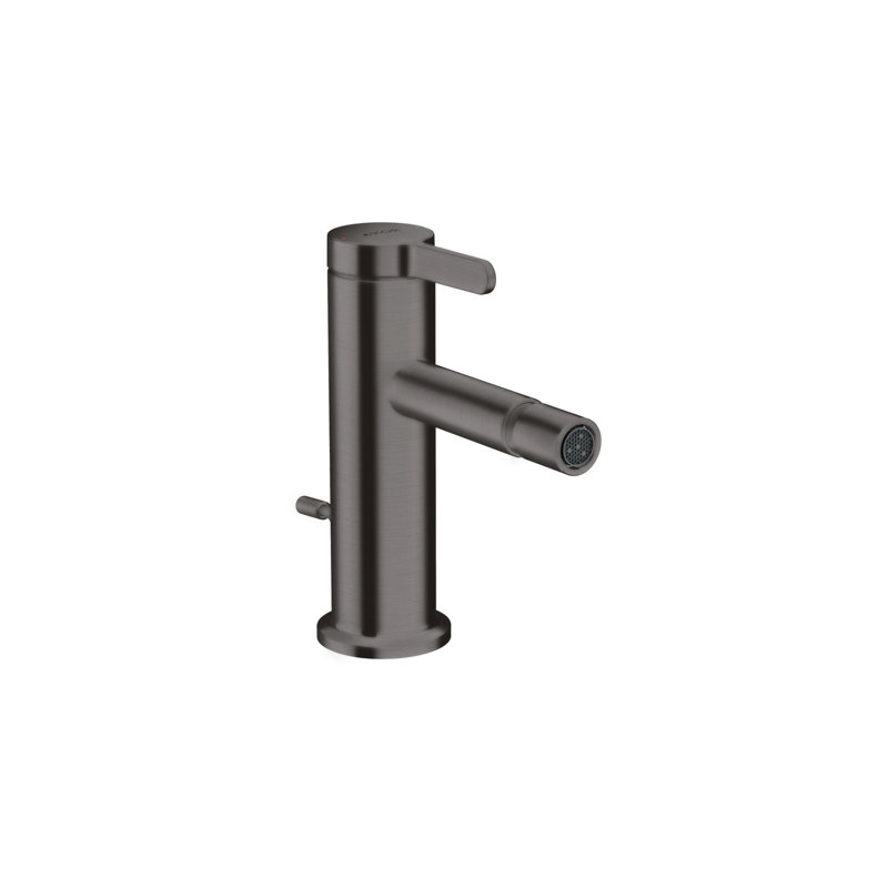 AXOR One Single-Hole Bidet Faucet With Lever Handle, Gunmetal Black