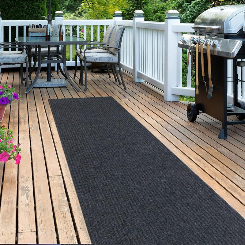 Tapis de couloir utilitaire antidérapant et résistant, 6 pi x 51 pi