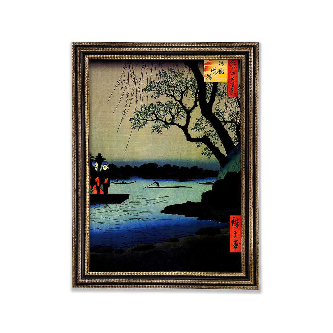 Hiroshige Oumayagashi - Druck