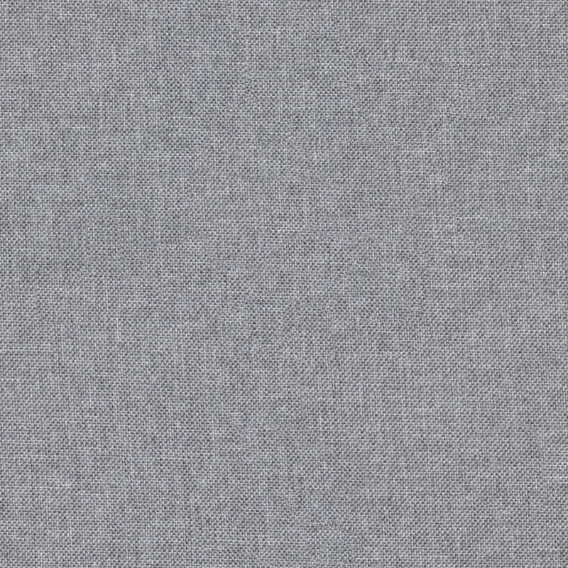 Banc rembourré gris avec dossier