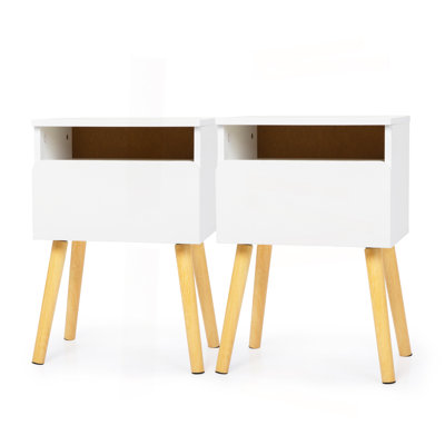 2-Piece Modern Bedside Table