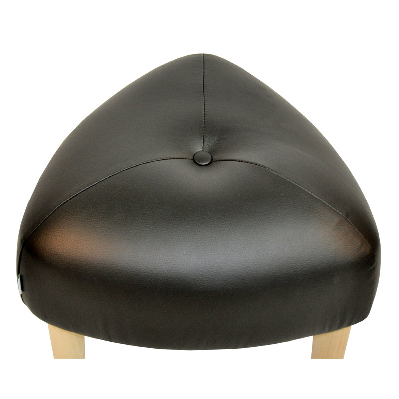 Manufactured Wood Accent Stool, Black
