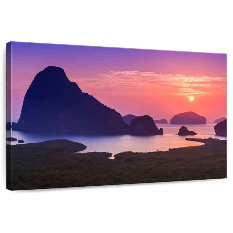 Alvord Phang Nga Bay, 20" H x 30" W