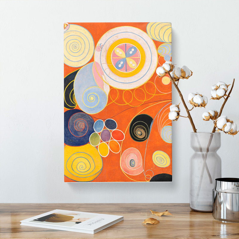 They Tens Mainstay Iv by Hilma Af Klint - Wrapped Canvas Painting, 60cm H x 40cm W x 3cm D