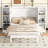 Queen Size Murphy Bed With Shelves