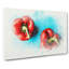 Two Red Bell Peppers in Abstract - Wrapped Canvas-55302368